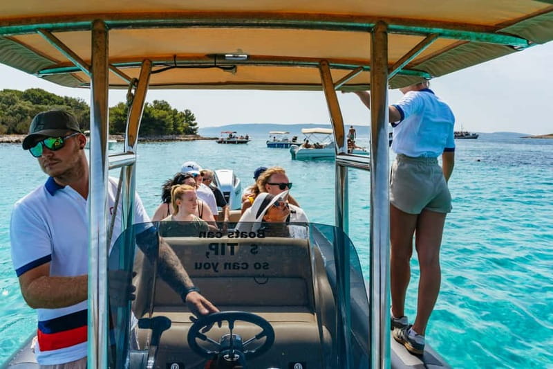 Split: Blue Lagoon & 3 Islands Speedboat Tour - What the $85 price really covers