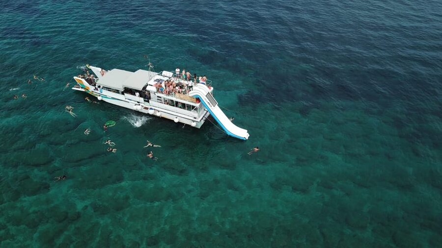 Split: Blue Lagoon, 3Islands, Boat Trip, Mediterranean lunch - Šolta brings the most unusual swim