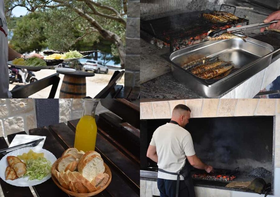 Split: Blue Lagoon, 3Islands, Boat Trip, Mediterranean lunch - Čiovo combines lunch and beach time