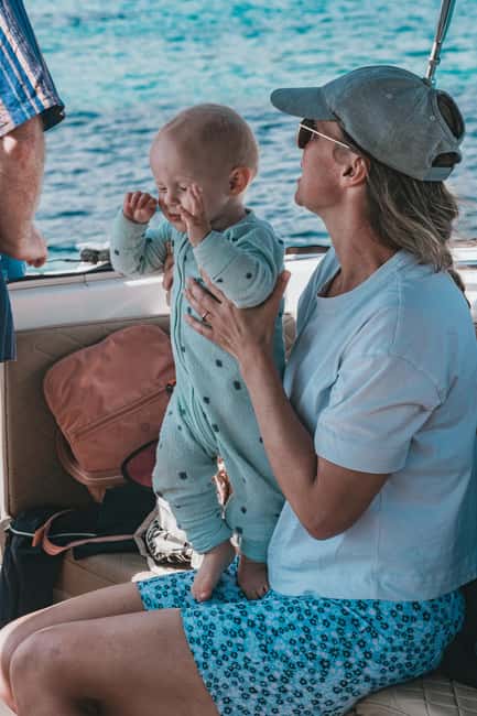 Split: Blue Lagoon and 3 Islands Group Boat Tour - Swimming and snorkeling at the Blue Lagoon
