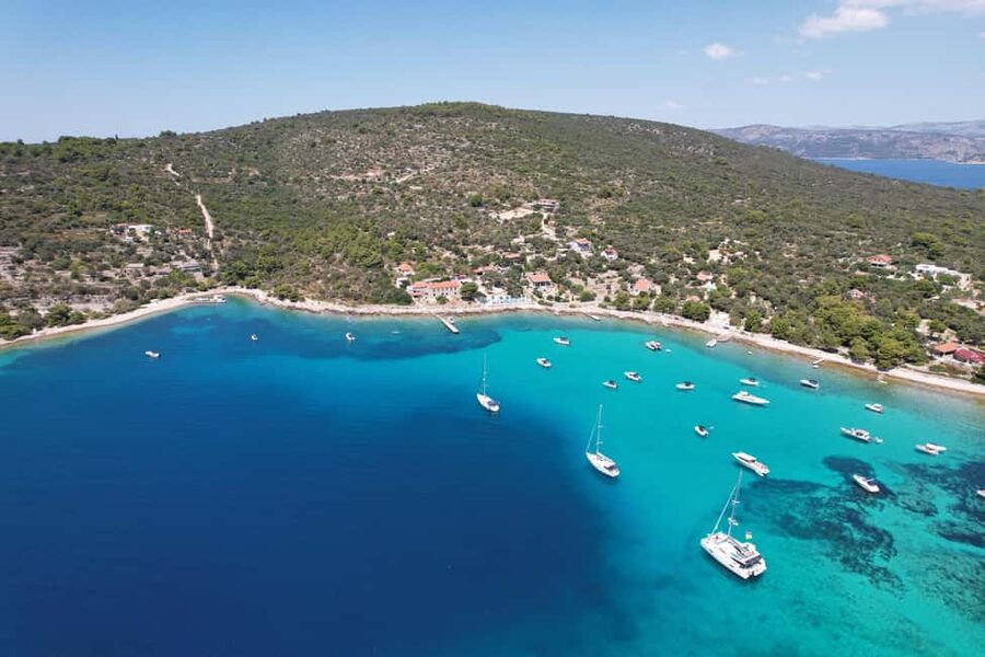 Split: Blue Lagoon and Šolta Boat Tour with Lunch and Drinks - The boat ride is part of the bargain