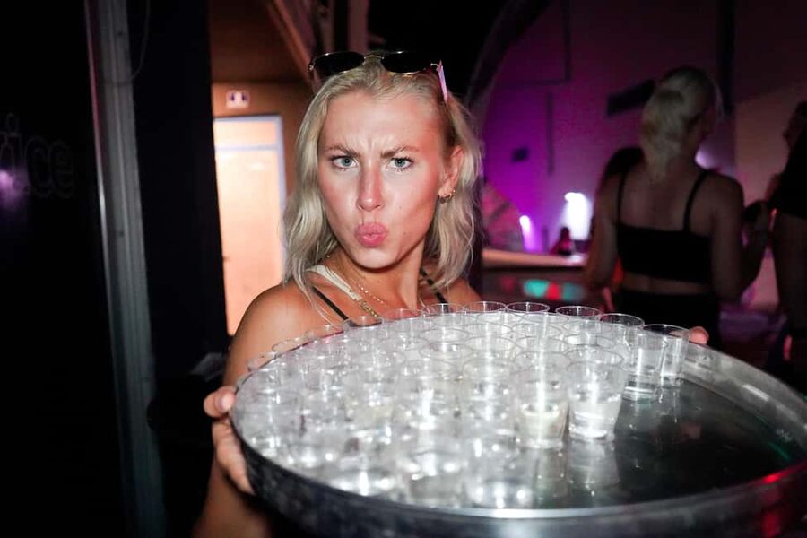 Split: Boat Crawl with Nightclub Access, Shots, & Boat Party - Starting the night at Jimmy Bar