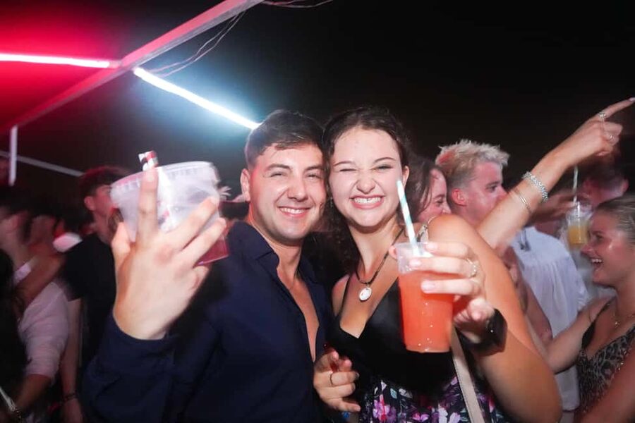 Split: Boat Crawl with Nightclub Access, Shots, & Boat Party - What the $23 price really covers