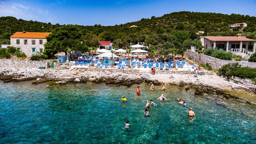 Split Boat Trip Half-Day: Blue Lagoon, Trogir & Čiovo - Čiovo, Borkko beach bar, and a slower hour