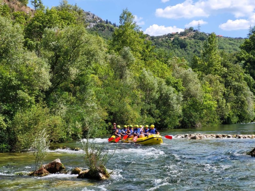 Split: Cetina River Whitewater Raft Trip with Pickup Option - Entering the Cetina gorge by raft