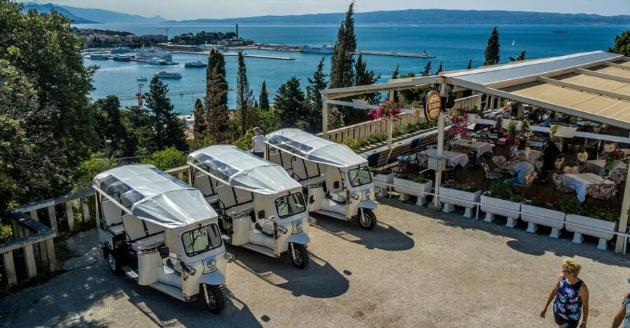 Split: City Highlights Electric Tuk-Tuk Tour - The 15-minute walk inside Diocletian’s Palace