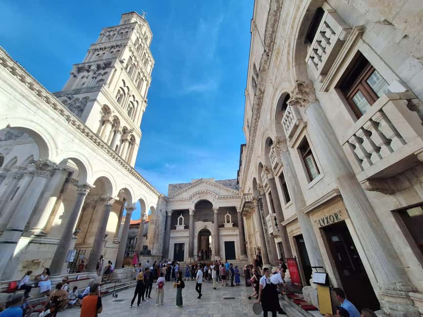 Split: City Walking Tour w/ Game of Thrones Locations - The Peristyle and Vestibul: Roman grandeur, Meereen drama
