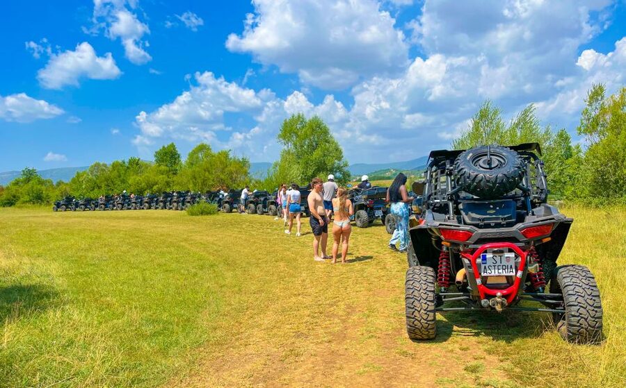 Split: Dalmatian Quad Tour with River Swimming & Picnic - A cold Cetina River stop in summer