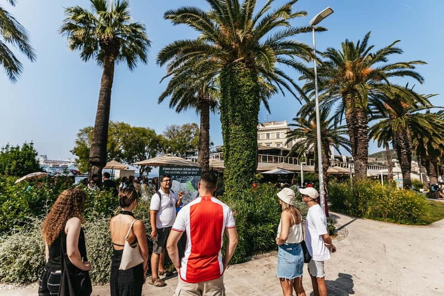 Split: Diocletian Palace & Old Town Guided Walking Tour - Meeting beside the red bus on the Riva