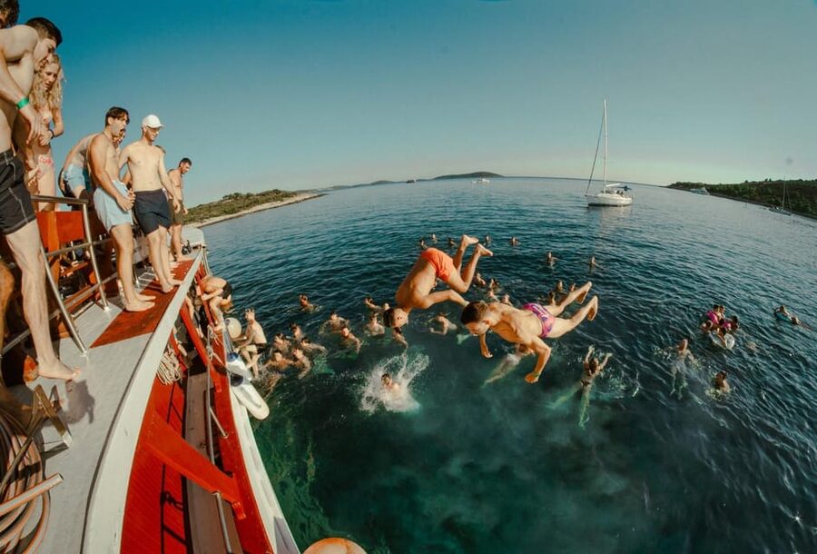Split: Floating Festival Boat Party with Electronic Music - What the $34 price really covers