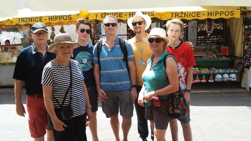 Split: Food Tasting Walking Tour - The Fish Market and salted anchovies