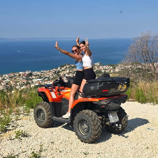 SPLIT: Guided ATV Tour Gornja Podstrana & Horses - The old stone quarry and its Game of Thrones connection