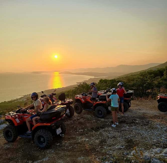 SPLIT: Guided ATV Tour Gornja Podstrana & Horses - What the sunset tour adds for $82
