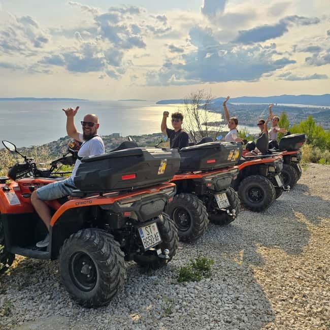 SPLIT: Guided ATV Tour Gornja Podstrana & Horses - A realistic look at the timing