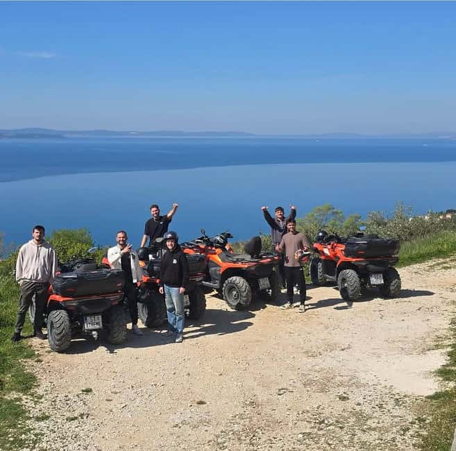 SPLIT: Guided ATV Tour Gornja Podstrana & Horses - From the Podstrana parking area to the mountain tracks