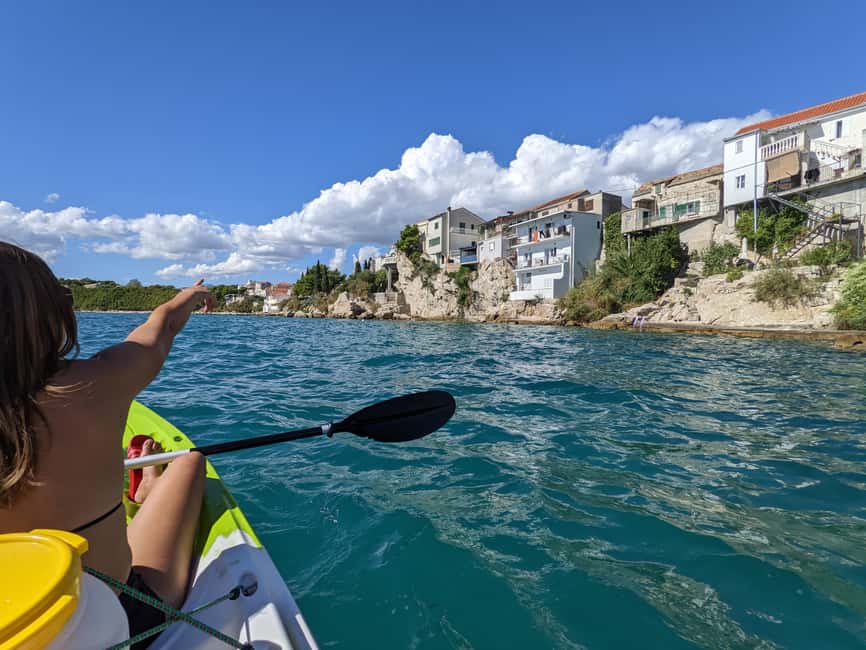 Split: Guided Kayak Adventure Tour - Starting near Bačvice Beach and reaching Stobreč