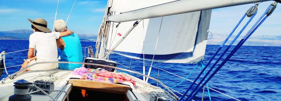Split: Half Day Sailing Tour with Swim Stop, Snacks and Wine - Leaving Split for four hours on the Adriatic