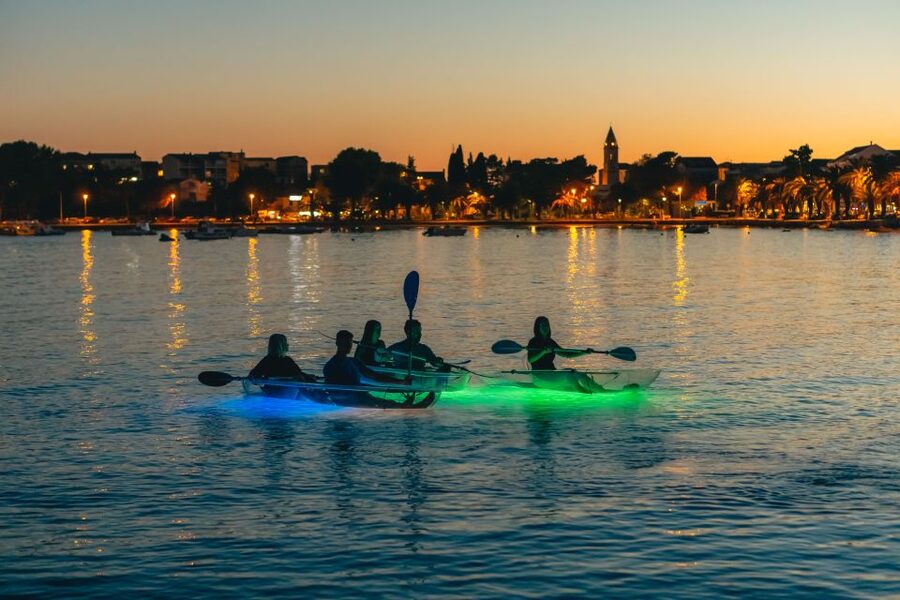 Split: Illuminated Evening Guided Kayaking Tour - Why the glowing kayaks work so well at night