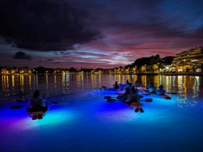 Illuminated Evening Guided Kayaking Tour