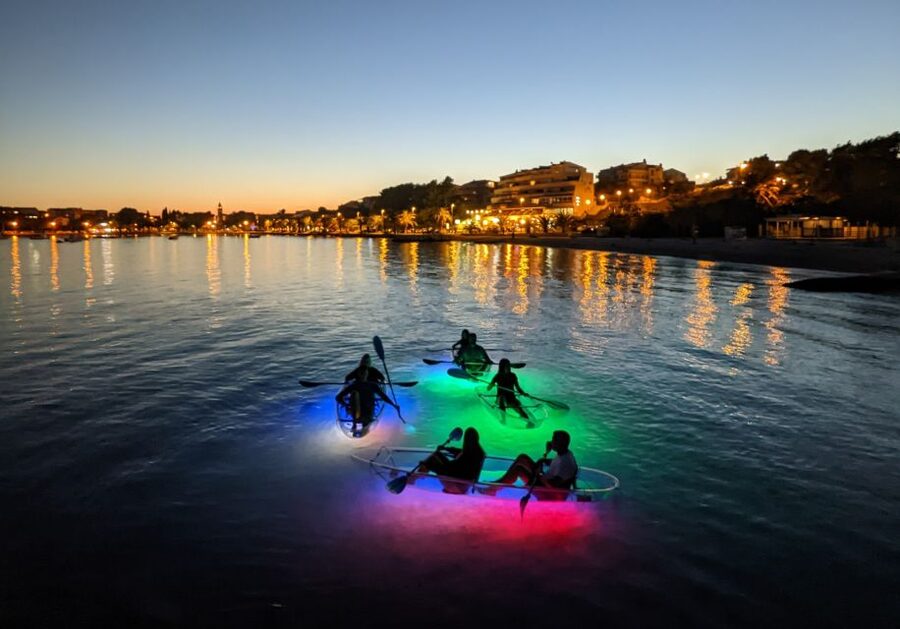 Split: Illuminated Evening Guided Kayaking Tour - Into the Žrnovnica River