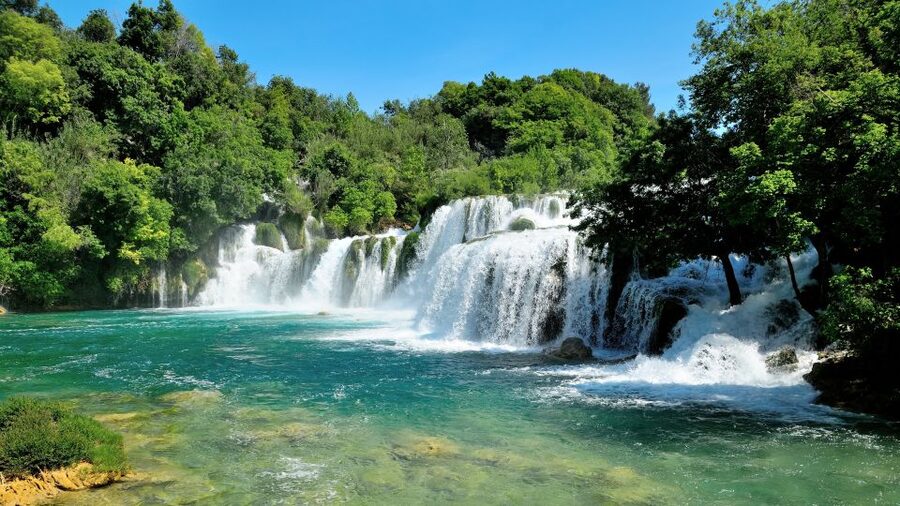Split: Krka National Park Day Trip with Boat Ride & Swimming - The 30-minute boat ride to Skradin
