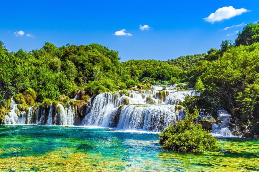 Split: Krka National Park Full-Day Tour with Wine Tasting - Skradinski Buk, the main waterfall stop