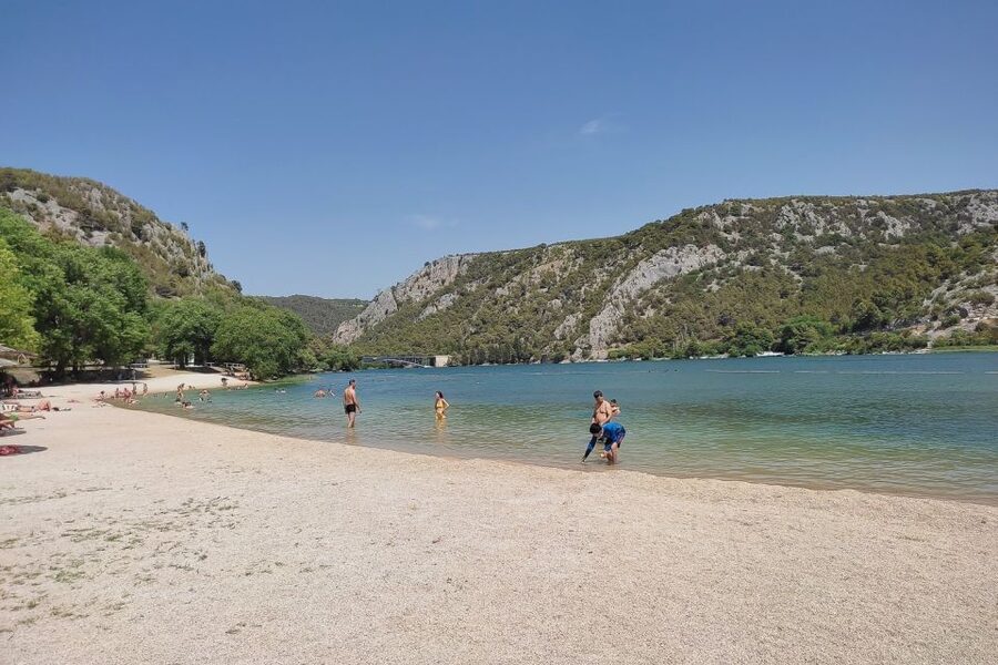 Split: Krka National Park Full-Day Tour with Wine Tasting - Skradin: swimming, photos, and a slower hour