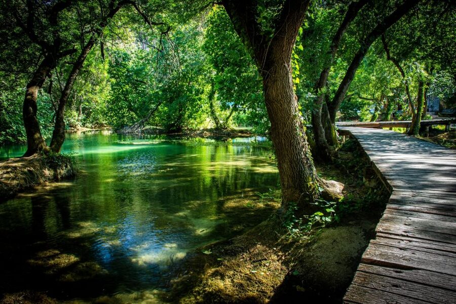 Split: Krka Waterfalls Trip with Boat Cruise and Swimming - The journey from Split to Skradin