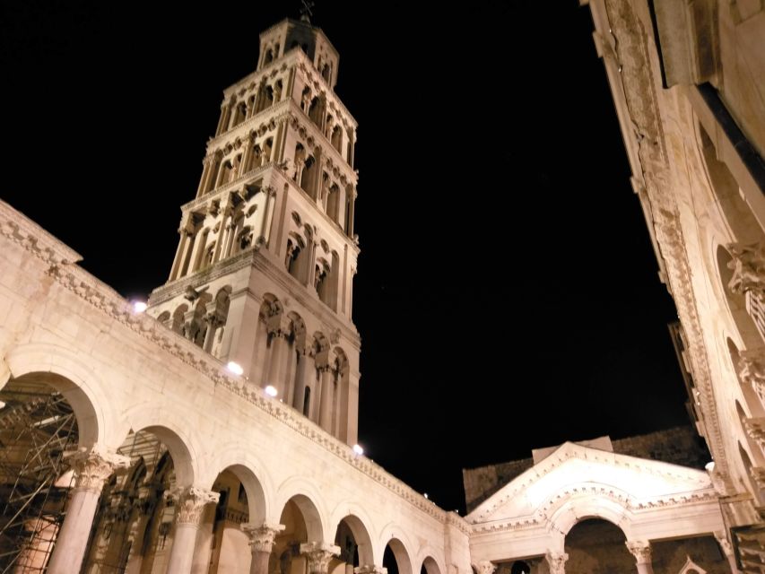 Split: Magical Evening Sightseeing Private Tour - Entering Diocletian’s Palace through the cellars