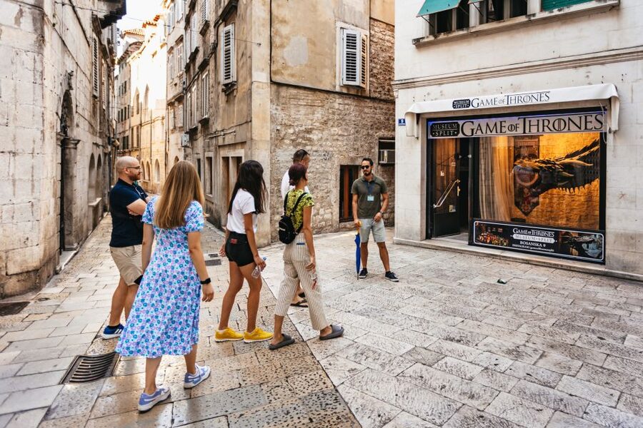 Split: Old Town and Diocletian Palace Walking Tour - Along the Riva to Marjan Hill views