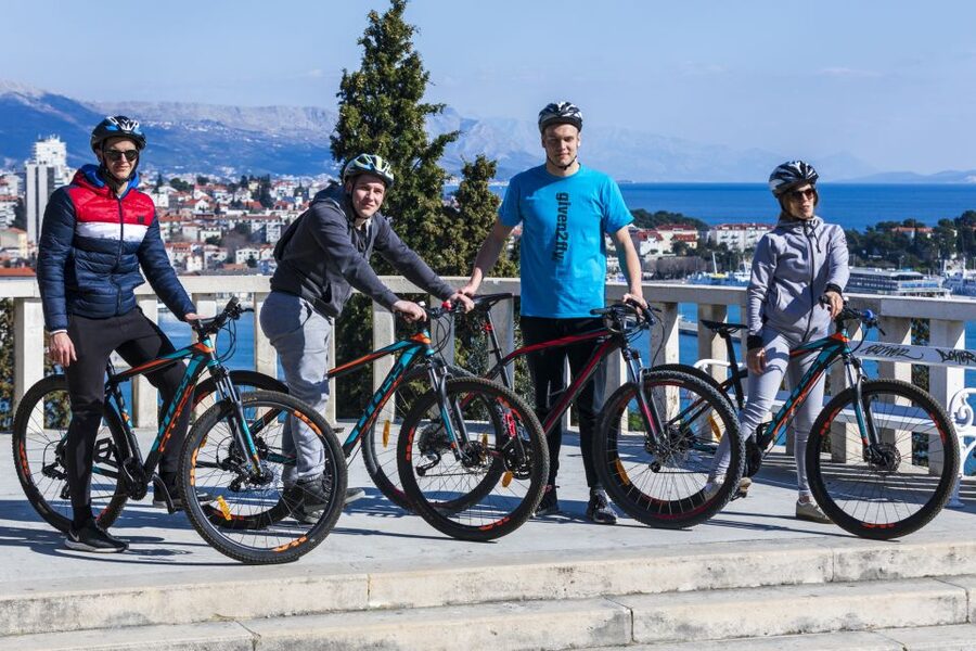 Split: Old Town and Marjan Park Bike Tour - The views from Marjan are the payoff