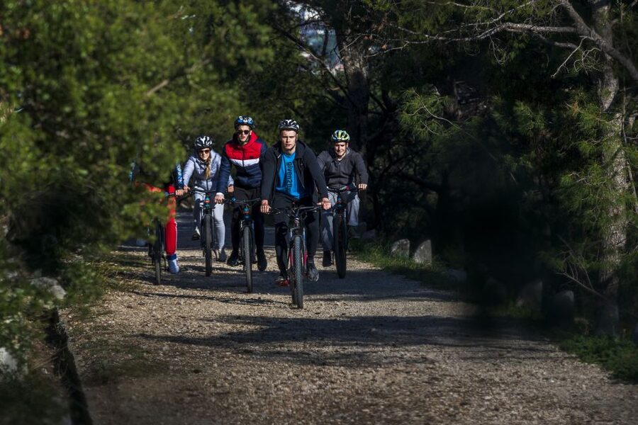 Split: Old Town Guided Bike Tour with Poljud Stadium - Starting in Split’s stone-paved Old Town