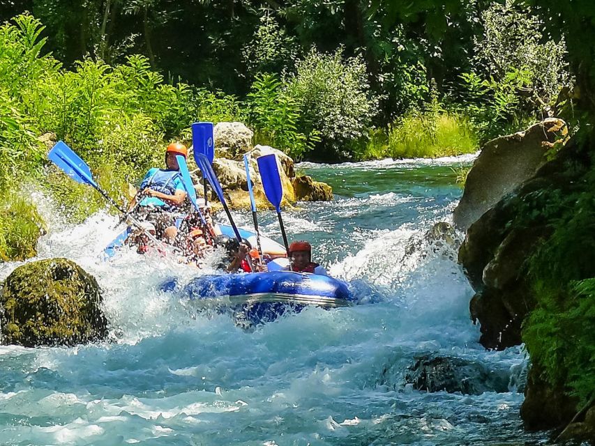 Split/Omiš: Cetina River Rafting with Cliff Jump & Swimming - Is $44 good value?