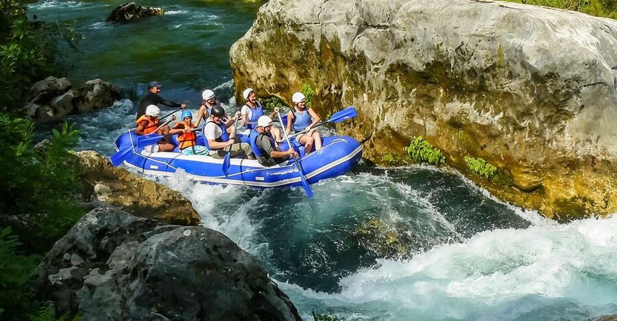 Split/Omiš: Cetina River Rafting with Cliff Jump & Swimming - Class 3 sections and the right amount of effort