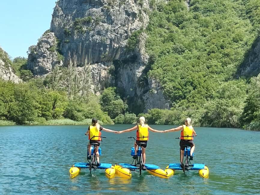 Split/Omiš: Cetina River Water Bike Safari - Small drawbacks to keep in mind