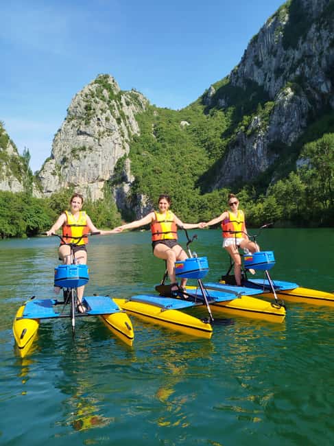 Split/Omiš: Cetina River Water Bike Safari - Pedaling into the Cetina River Canyon
