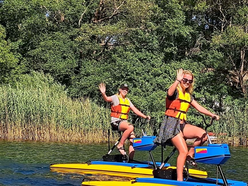 Split/Omiš: Cetina River Water Bike Safari - What the route feels like from start to finish