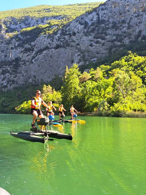 Split/Omiš: Cetina River Water Bike Safari - What the $45 price includes