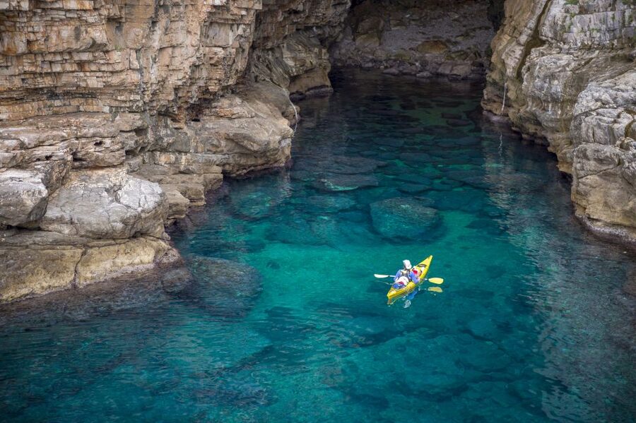 Split/Omiš - Guided Kayaking & Snorkeling Tour Cetina River - Paddling downstream for about 90 minutes