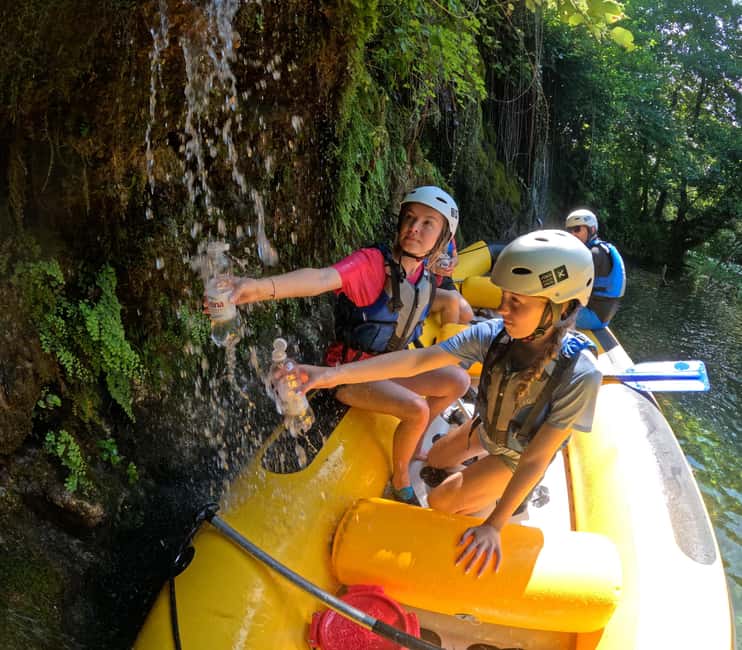 Split/Omiš: Rafting, Cliff Jumping, and Cave Tour - Transport, meeting points, and timing