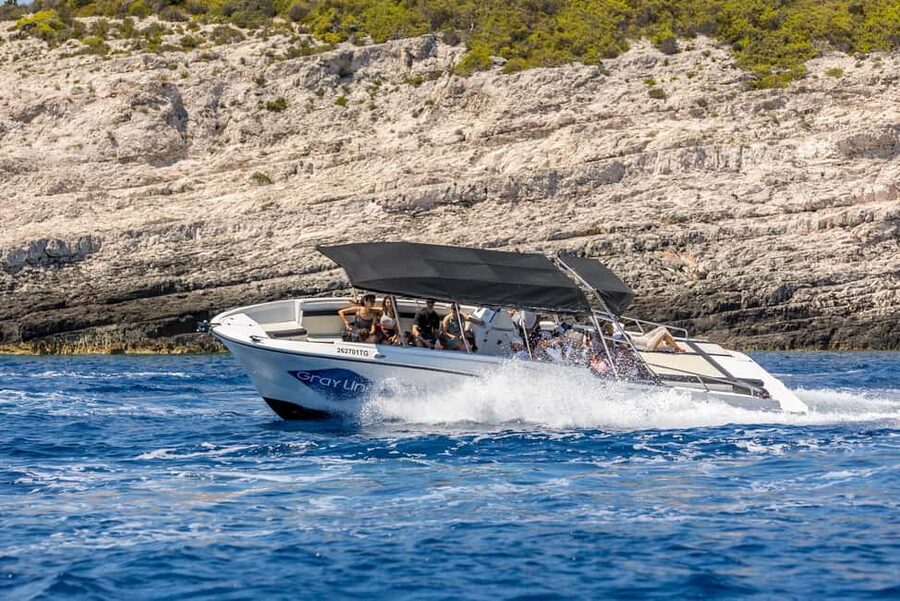 Split or Trogir: Blue Cave, Vis, and Hvar Speedboat Day Trip - A very full day from Split or Trogir