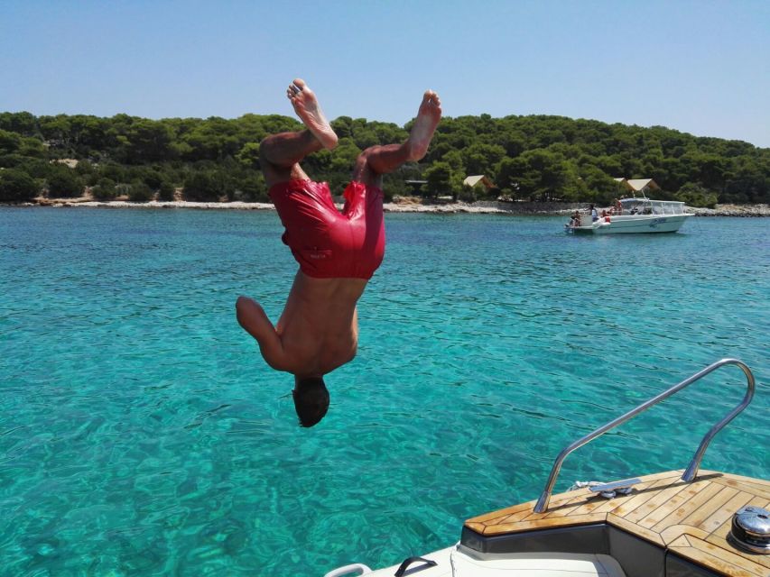 Split: Private Full Day Boat Trip to Blue Lagoon and Trogir - Maslinica for a quieter coastal stop