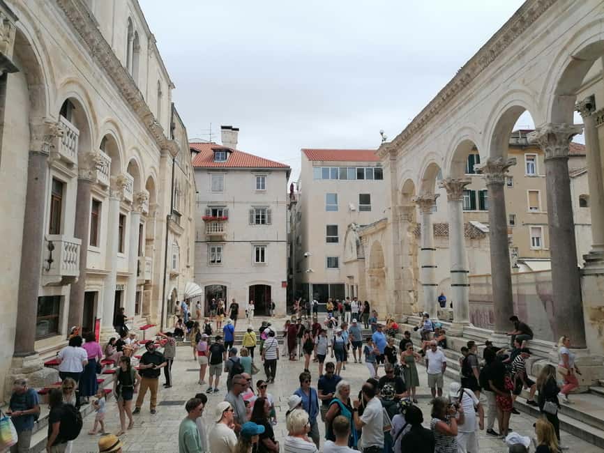 Split; Private Morning Walking Tour in Split - People’s Square brings the old town into the present