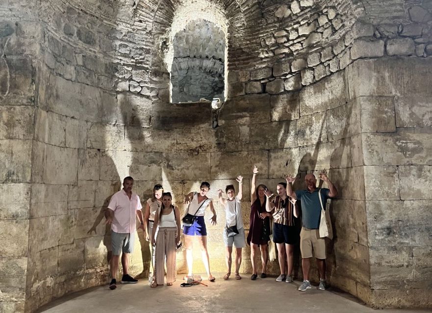 Split: Private Roman History & Market Tour - Entering the Golden Gate and the palace streets
