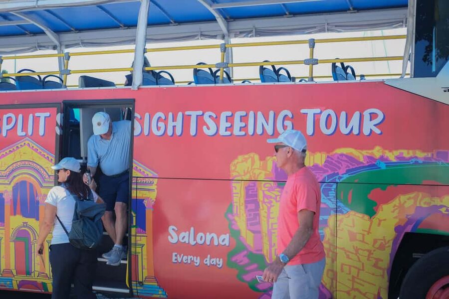 Split: Red Line Panoramic Tour with Sightseeing Bus - Poljud Stadium, museums, and Venetian walls