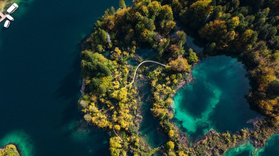 Split: Self-Guided Plitvice Lakes Day Tour with Boat Ride - The early bus ride and café stop