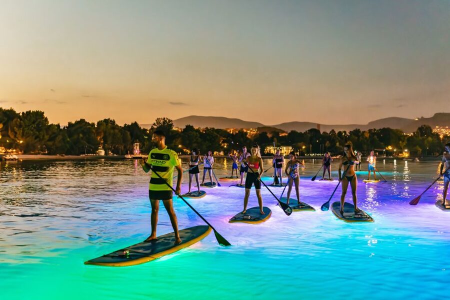 Split: Stand Up Paddleboard Night Glow Tour - The 15-minute safety briefing matters