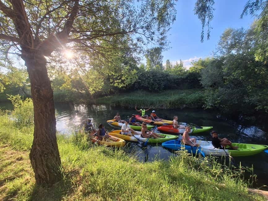 Split: Sunset Guided Kayaking Tour - Out to the Adriatic and along the cliffs