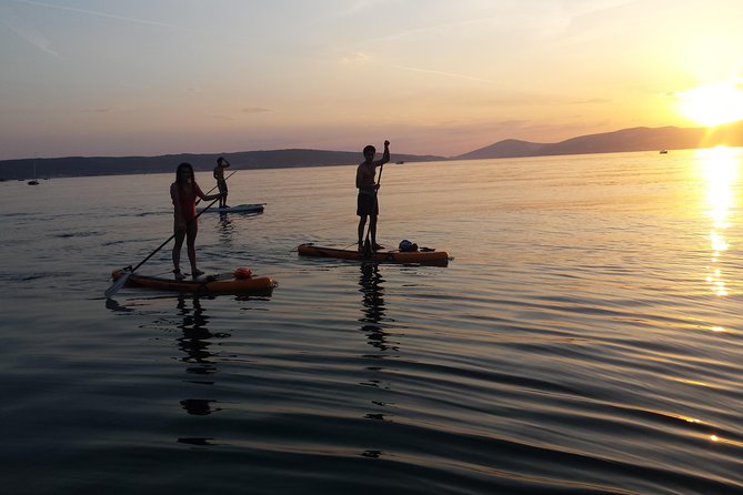 Split Sunset Stand Up Paddle Tour - Swimming and snorkeling stops