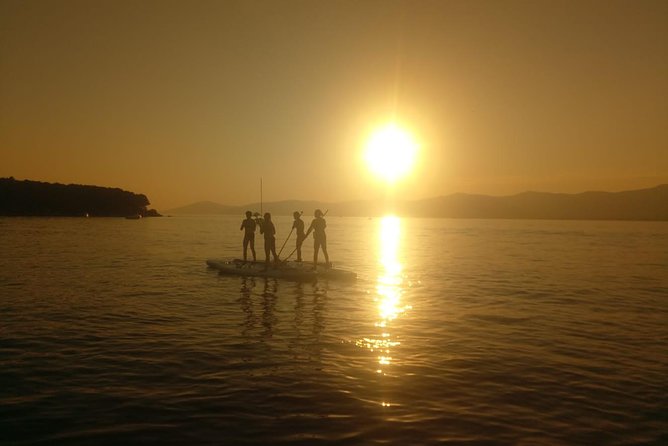 Split Sunset Stand Up Paddle Tour - Sunset, photos, and a glass of local wine